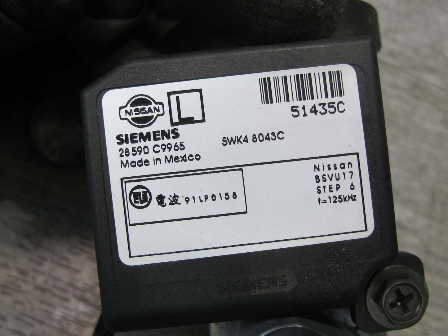2005 Nissan 350Z Roadster M/T ECU BCM Fuse Ignition Door Glove Lock KEY Set OEM