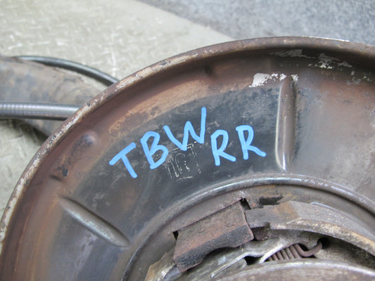 96-99 BMW E36 Convertible RWD Rear Right Trailing Arm Knuckle Wheel Hub OEM