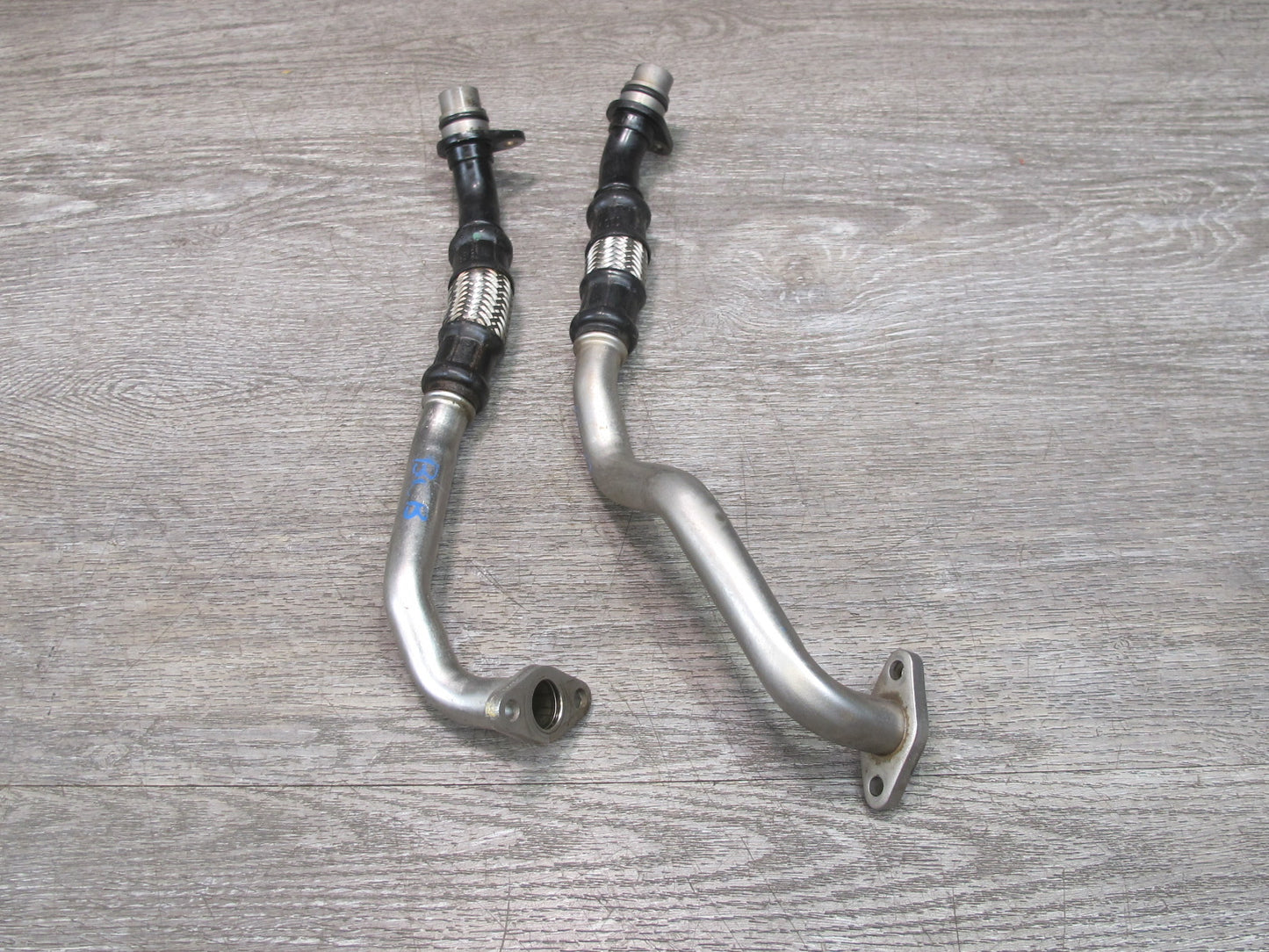 03-10 Bentley Continental GTC GT 6.0L Oil Return Hose Pipe Line Set