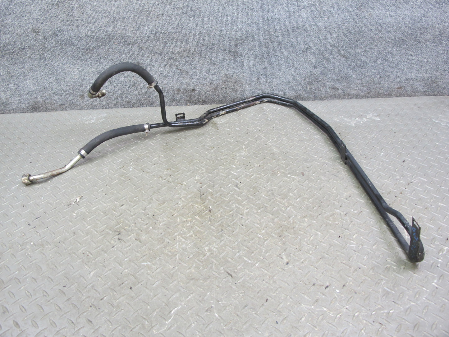 86-91 Mercedes W126 Set of 2 Power Steering Hose Pipe Line OEM