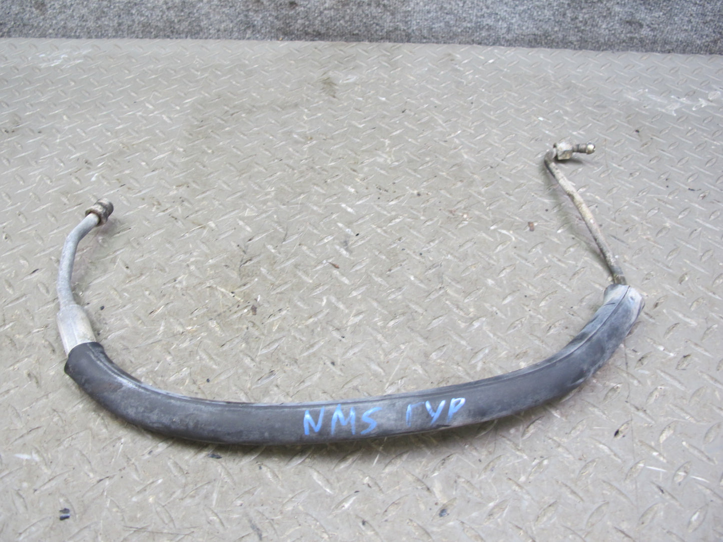 86-91 Mercedes W126 Set of 2 Power Steering Hose Pipe Line OEM