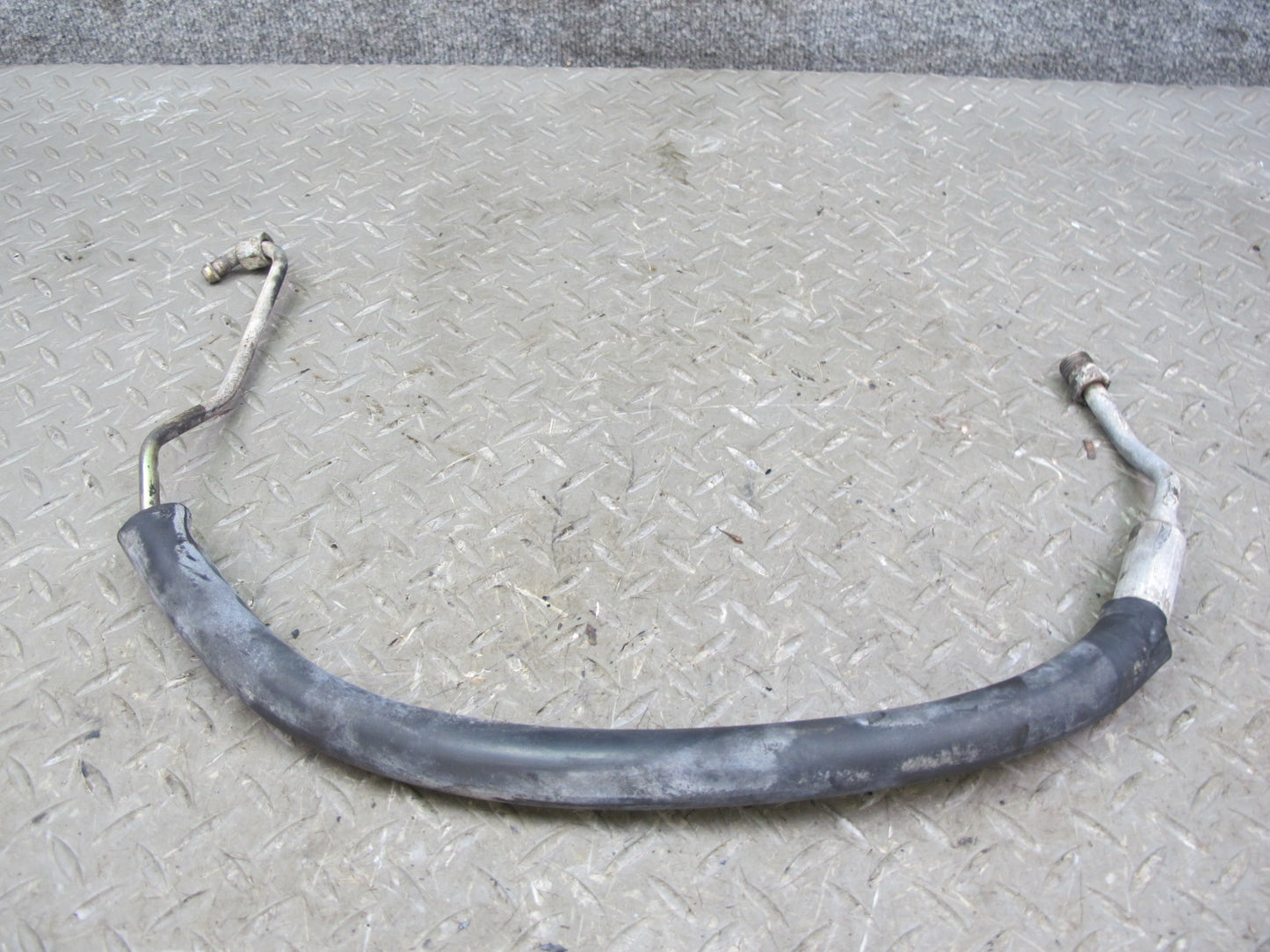 86-91 Mercedes W126 Set of 2 Power Steering Hose Pipe Line OEM