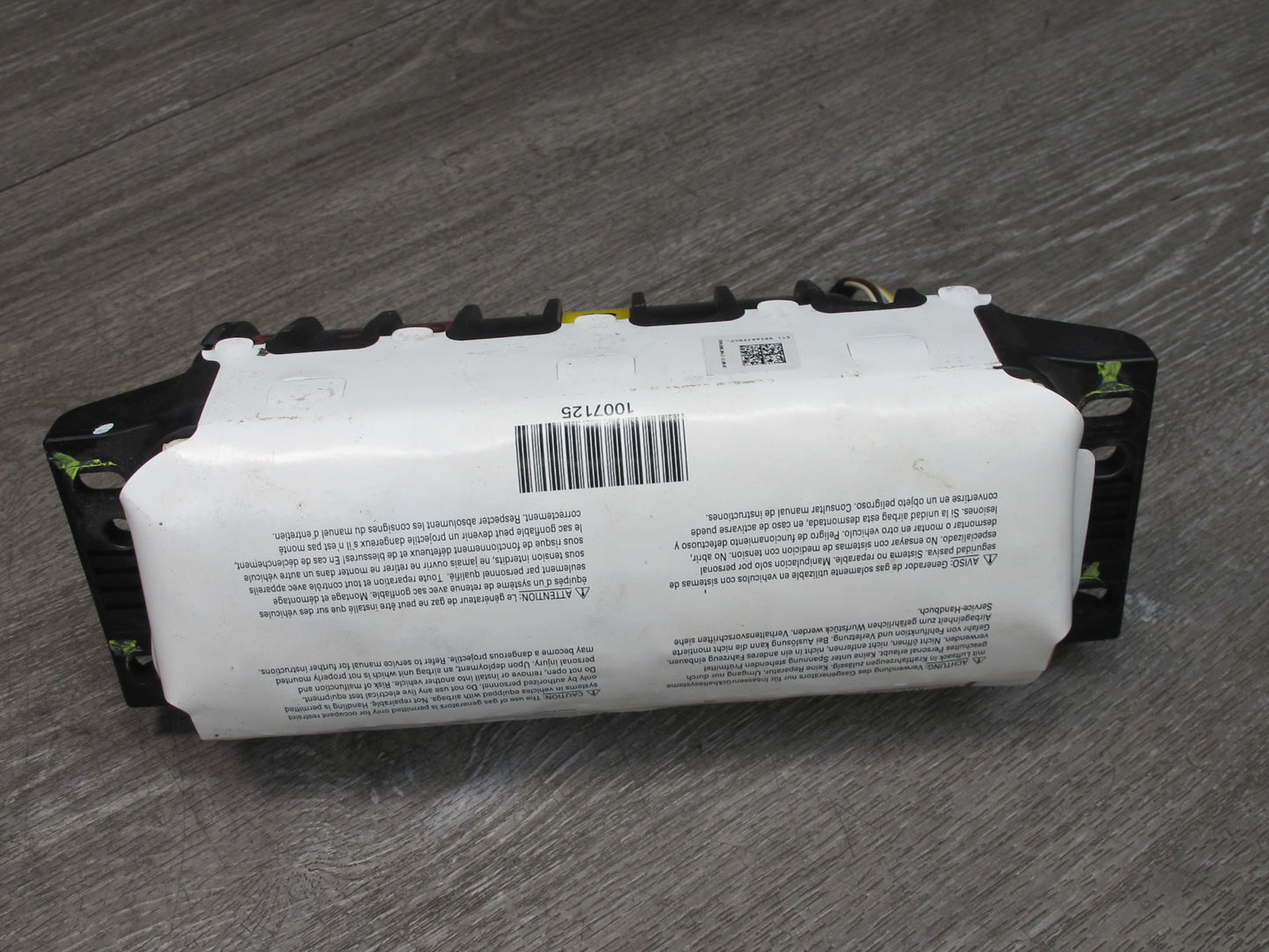 06-12 BENTLEY CONTINENTAL GT GTC FRONT RIGHT PASSENGER SIDE DASH SRS AIRBAG OEM