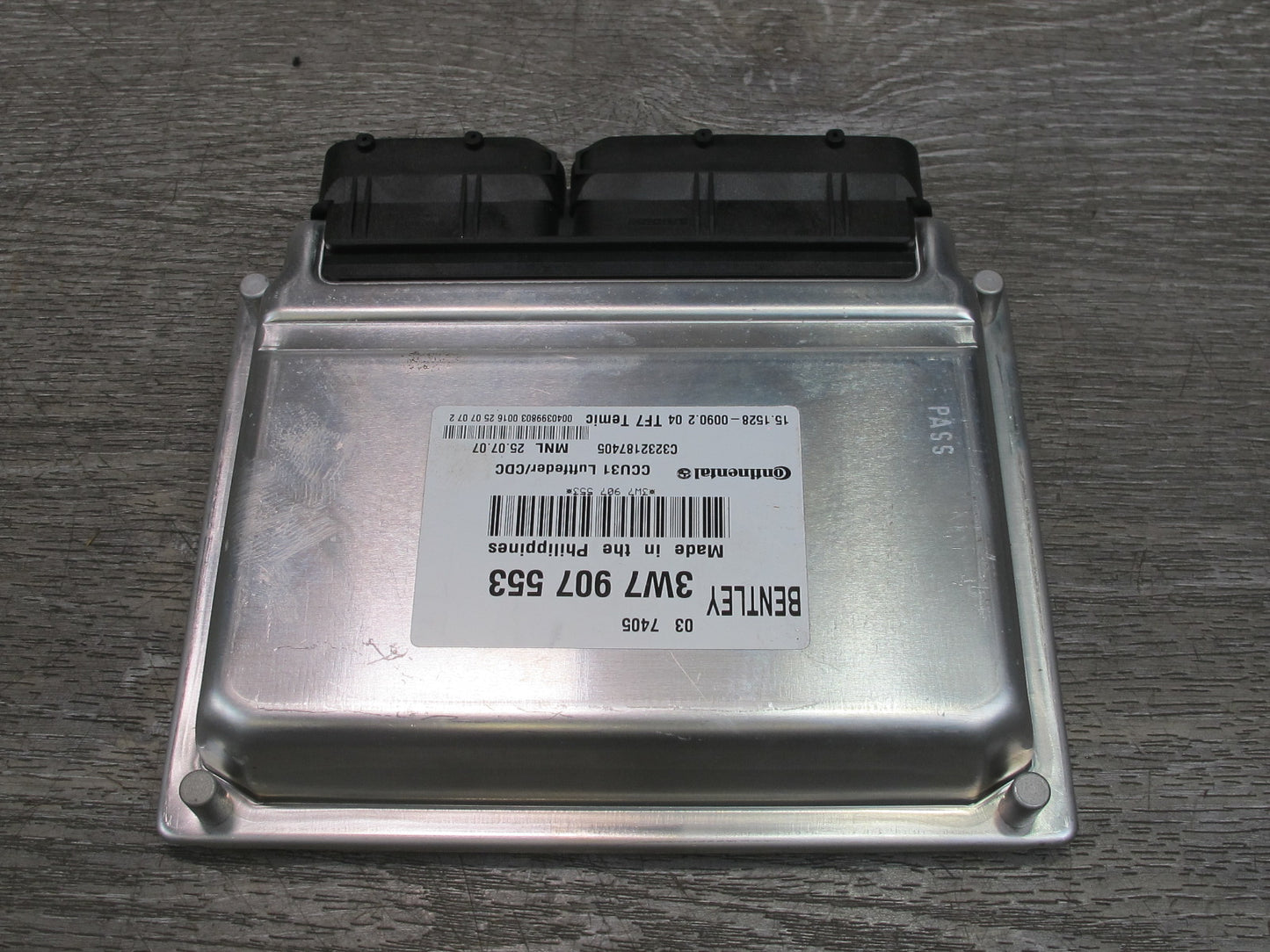 2007-2008 Bentley Continental GTC Air Suspension Control Module 3W7907553