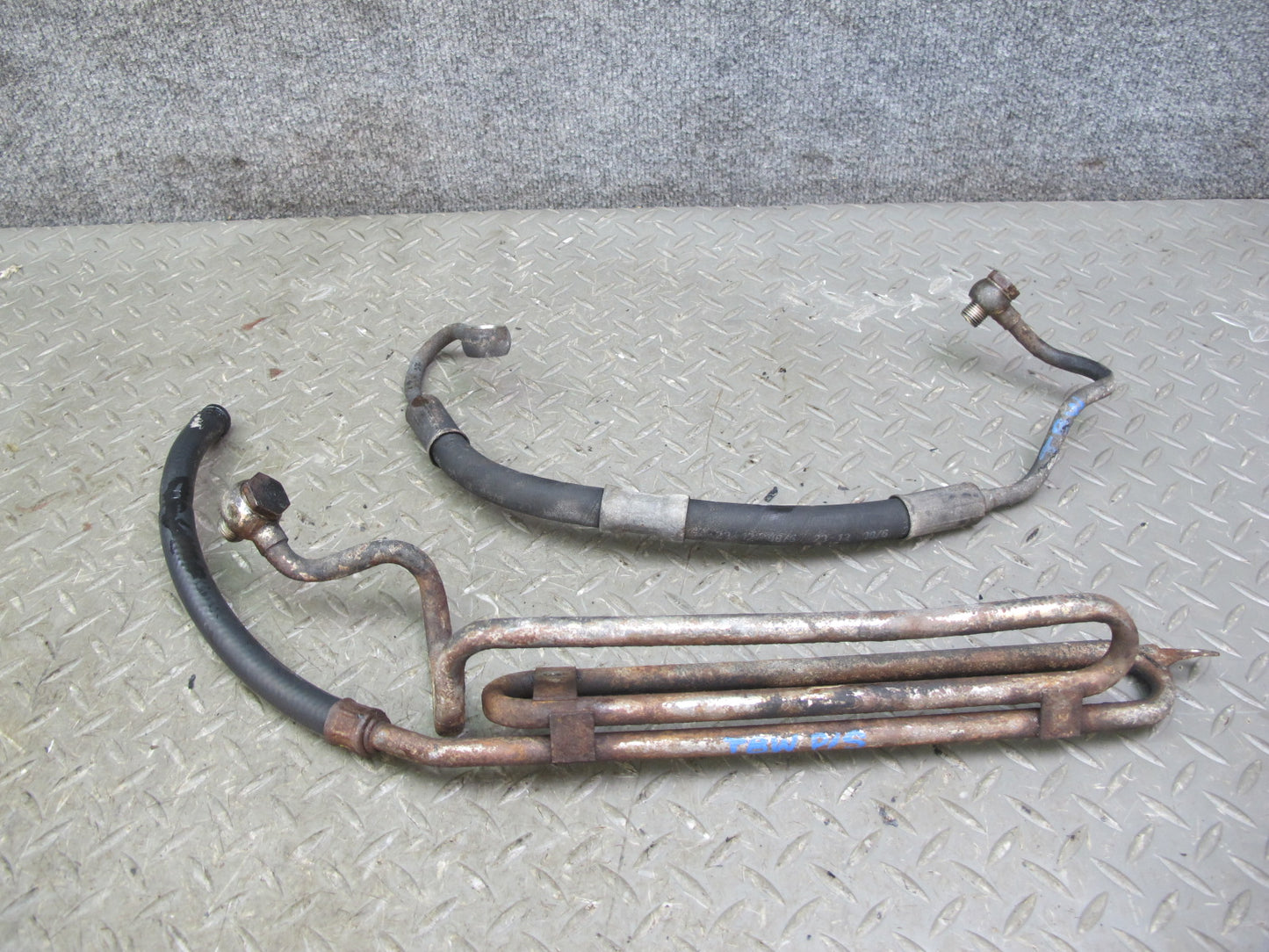 94-99 BMW E36 3-SERIES Power Steering Hose Pipe Line Oil Cooler Set OEM