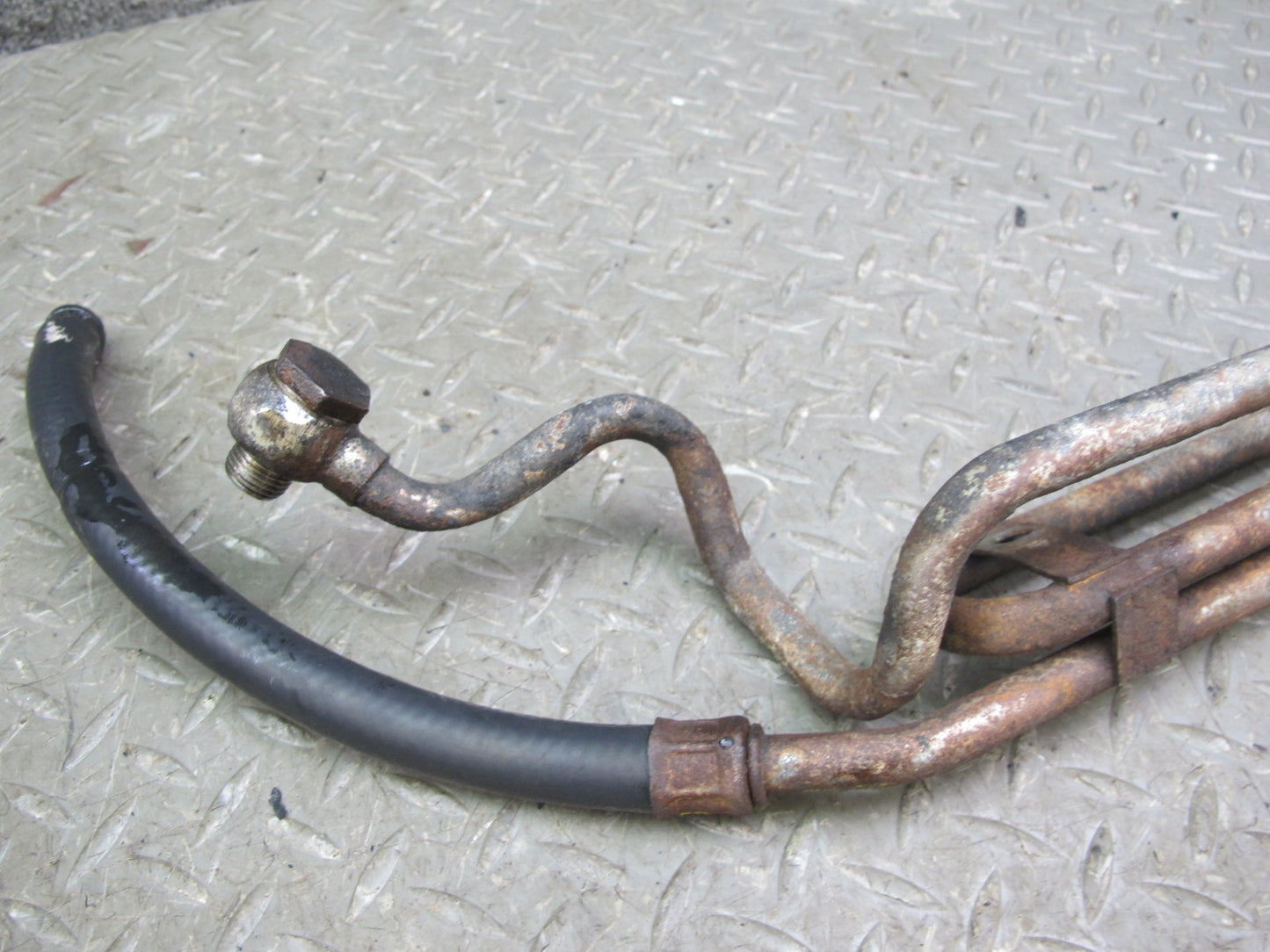 94-99 BMW E36 3-SERIES Power Steering Hose Pipe Line Oil Cooler Set OEM