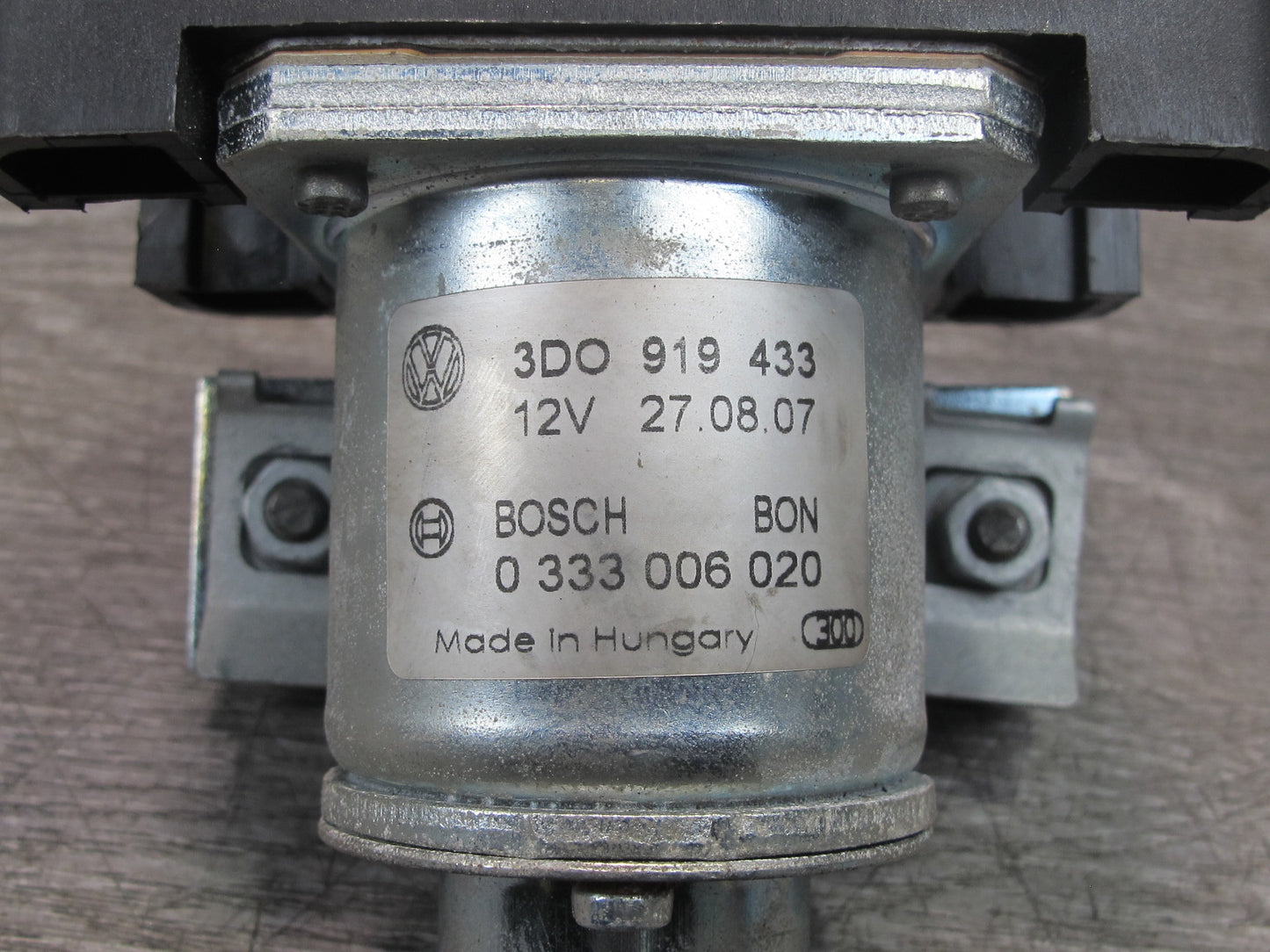 03-12 Bentley Continental GTC GT Battery Discharge Relay Module 3D0919083