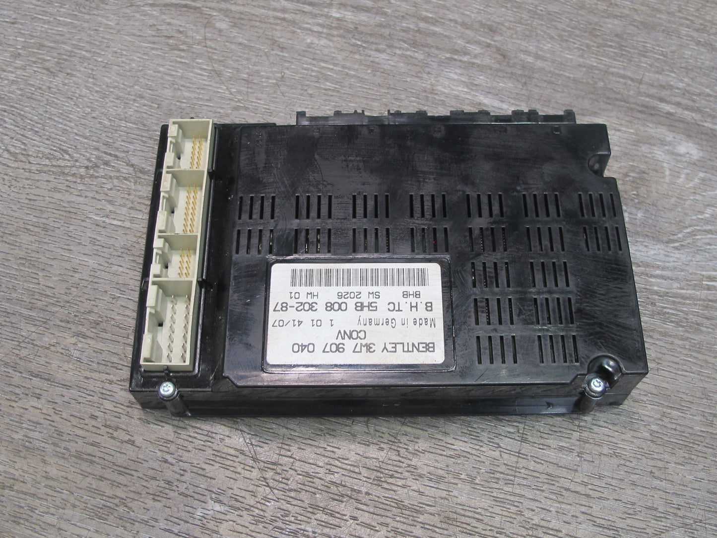 03-12 Bentley Continental GTC GT A/C Heater Temperature Control Module