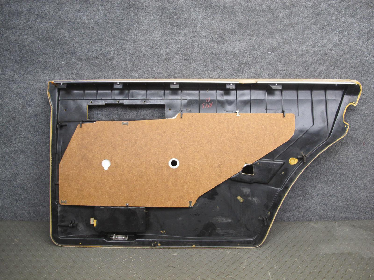 86-91 Mercedes W126 Set of 2 Rear Left & Right Door Interior Trim Panel OEM