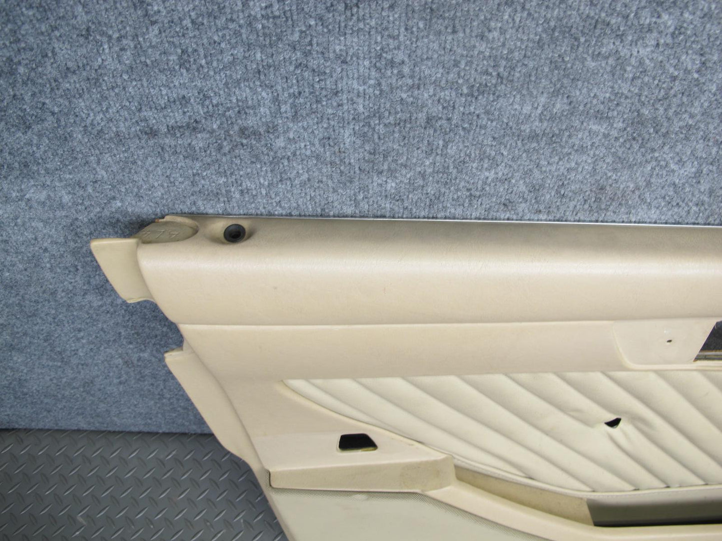 86-91 Mercedes W126 Set of 2 Front Left & Right Door Interior Trim Panel OEM