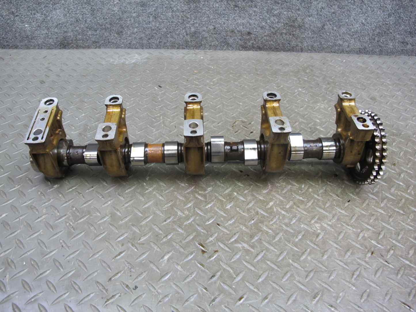 86-91 Mercedes W126 M117 Engine Left Camshaft Assembly OEM