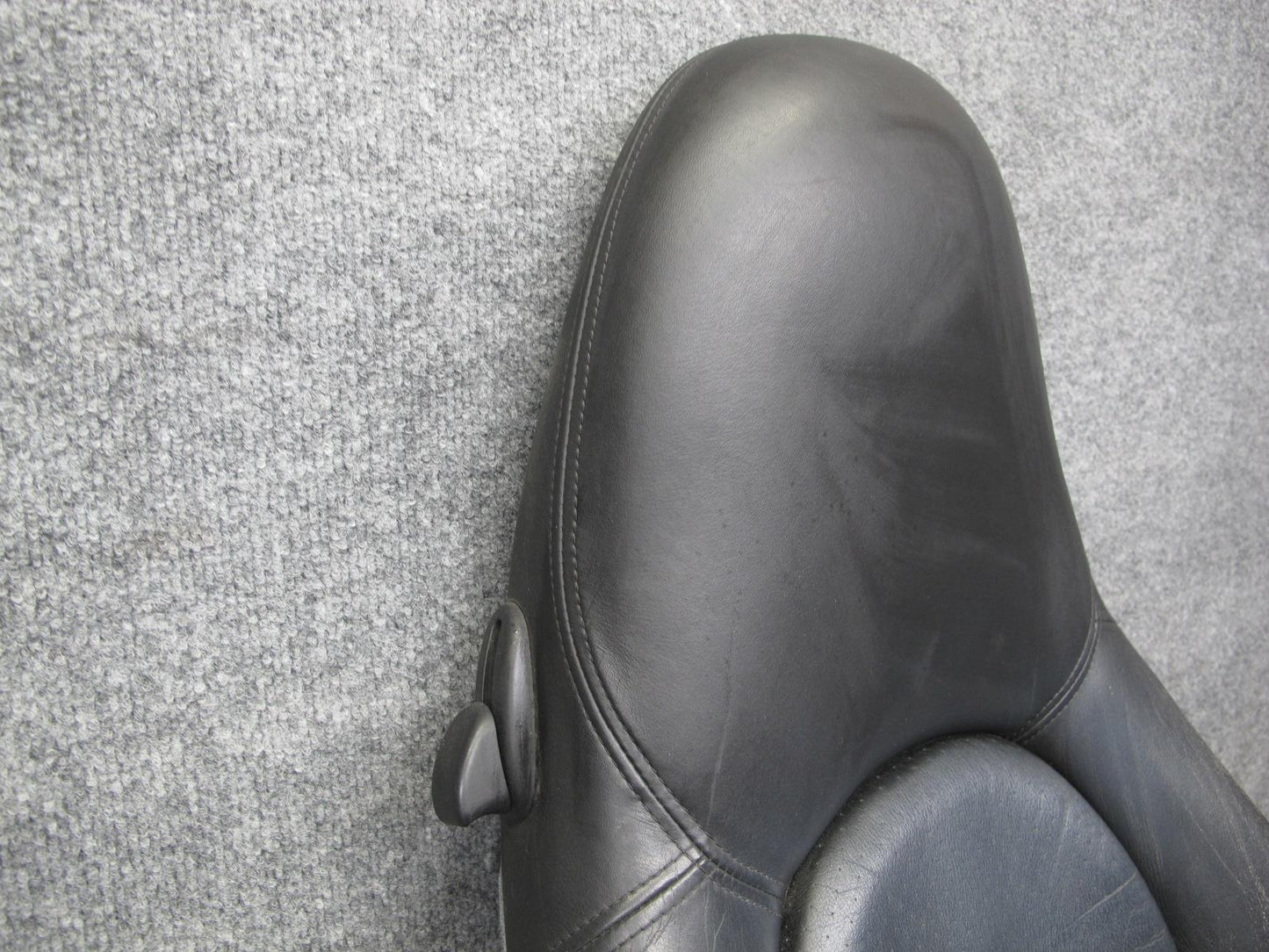 2001-2004 Porsche Boxster 986 Front Left & Right Side Leather Seat Black Set