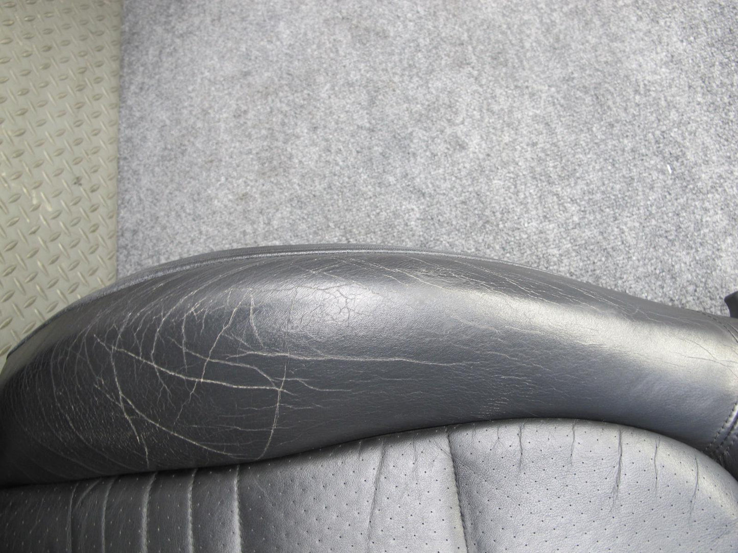2001-2004 Porsche Boxster 986 Front Left & Right Side Leather Seat Black Set