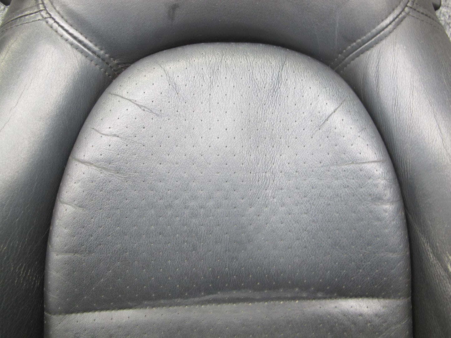 2001-2004 Porsche Boxster 986 Front Left & Right Side Leather Seat Black Set