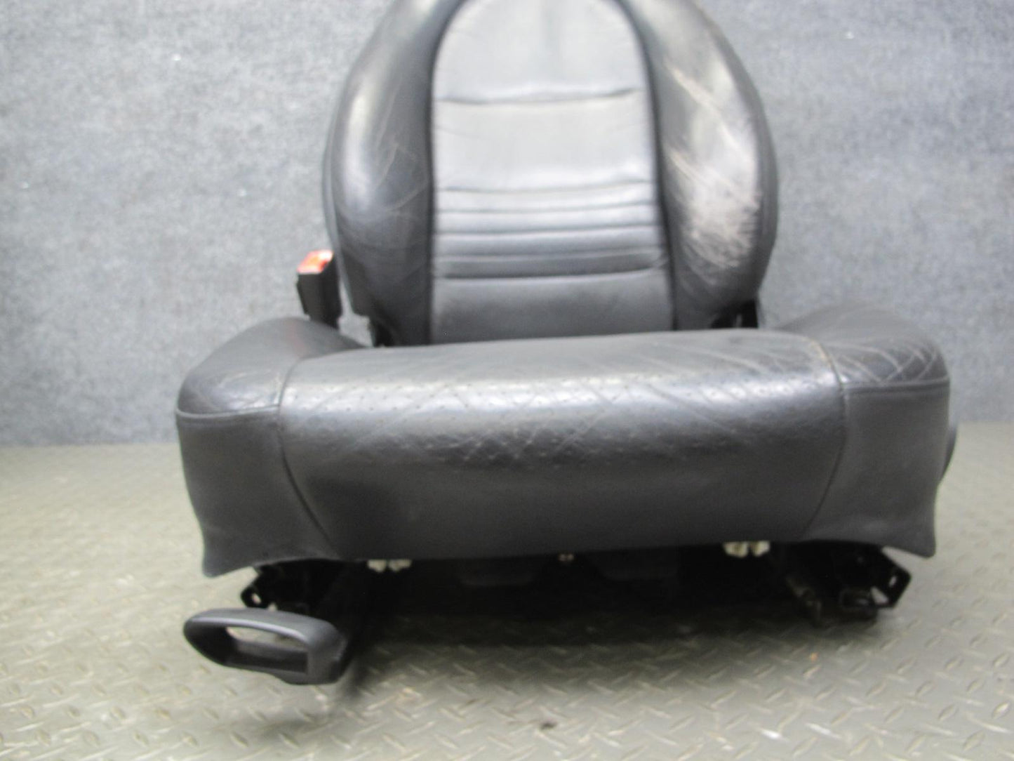 2001-2004 Porsche Boxster 986 Front Left & Right Side Leather Seat Black Set