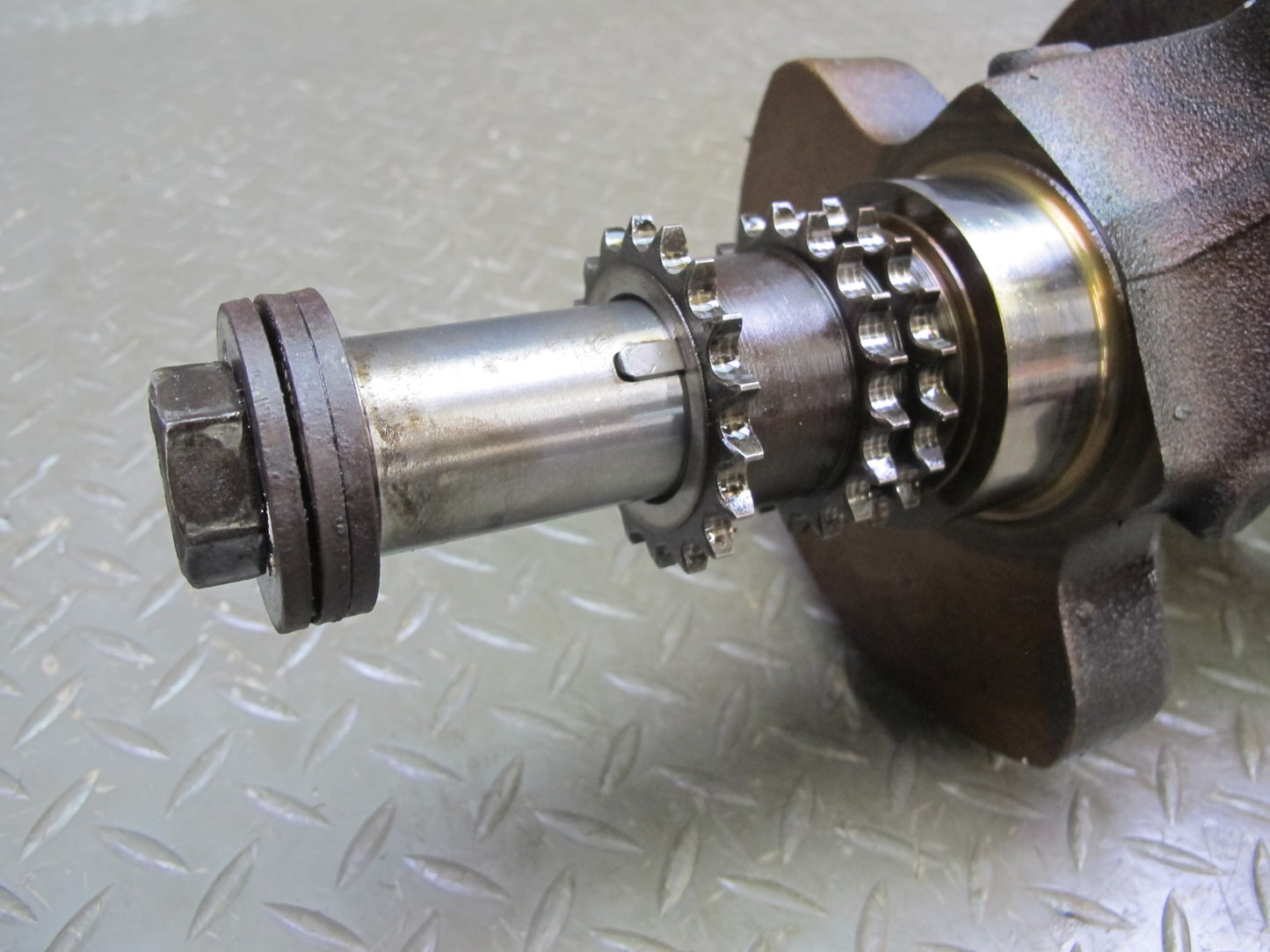 86-89 Mercedes W126 C126 560SEC 560SEL 5.5L M117 Engine Crankshaft OEM