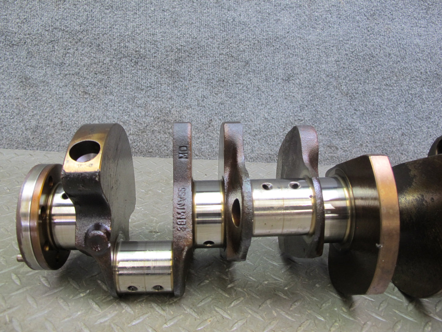 86-89 Mercedes W126 C126 560SEC 560SEL 5.5L M117 Engine Crankshaft OEM
