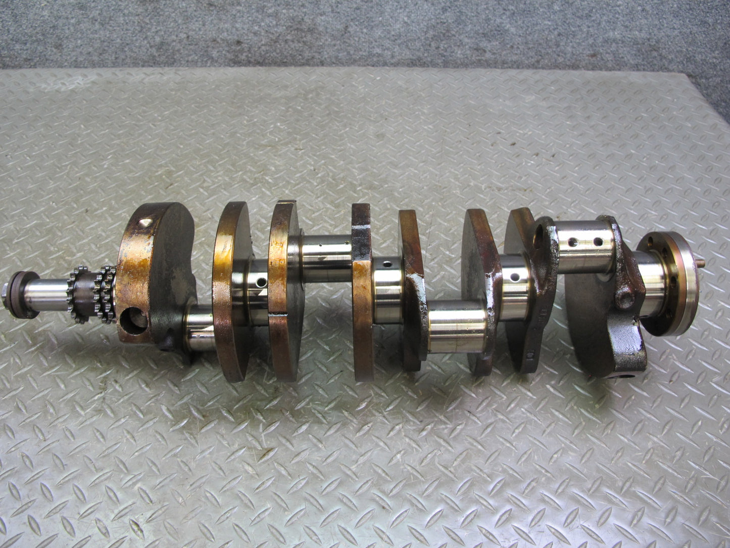 86-89 Mercedes W126 C126 560SEC 560SEL 5.5L M117 Engine Crankshaft OEM