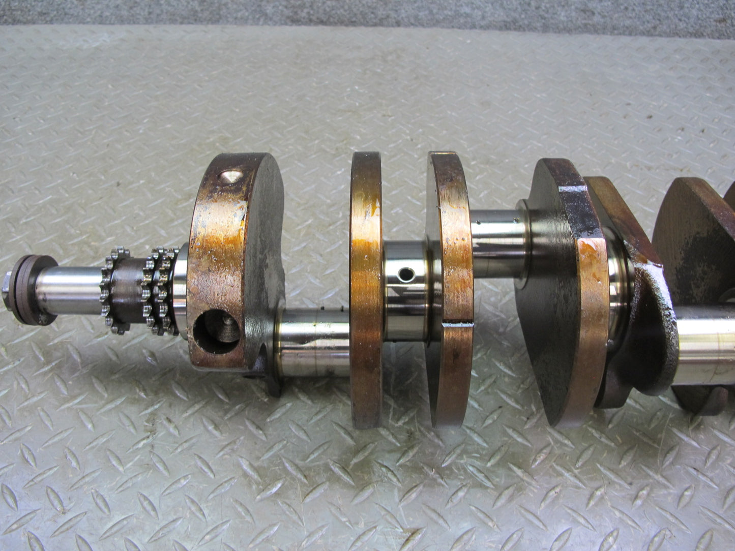 86-89 Mercedes W126 C126 560SEC 560SEL 5.5L M117 Engine Crankshaft OEM