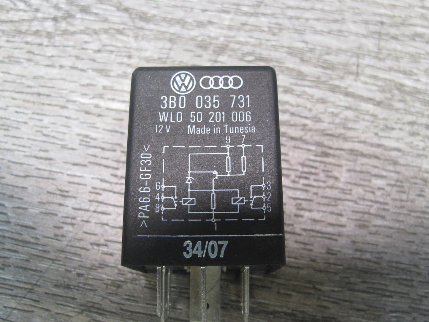 03-12 Bentley Continental GTC GT Flying Spur Radio Relay Module 3B0035731