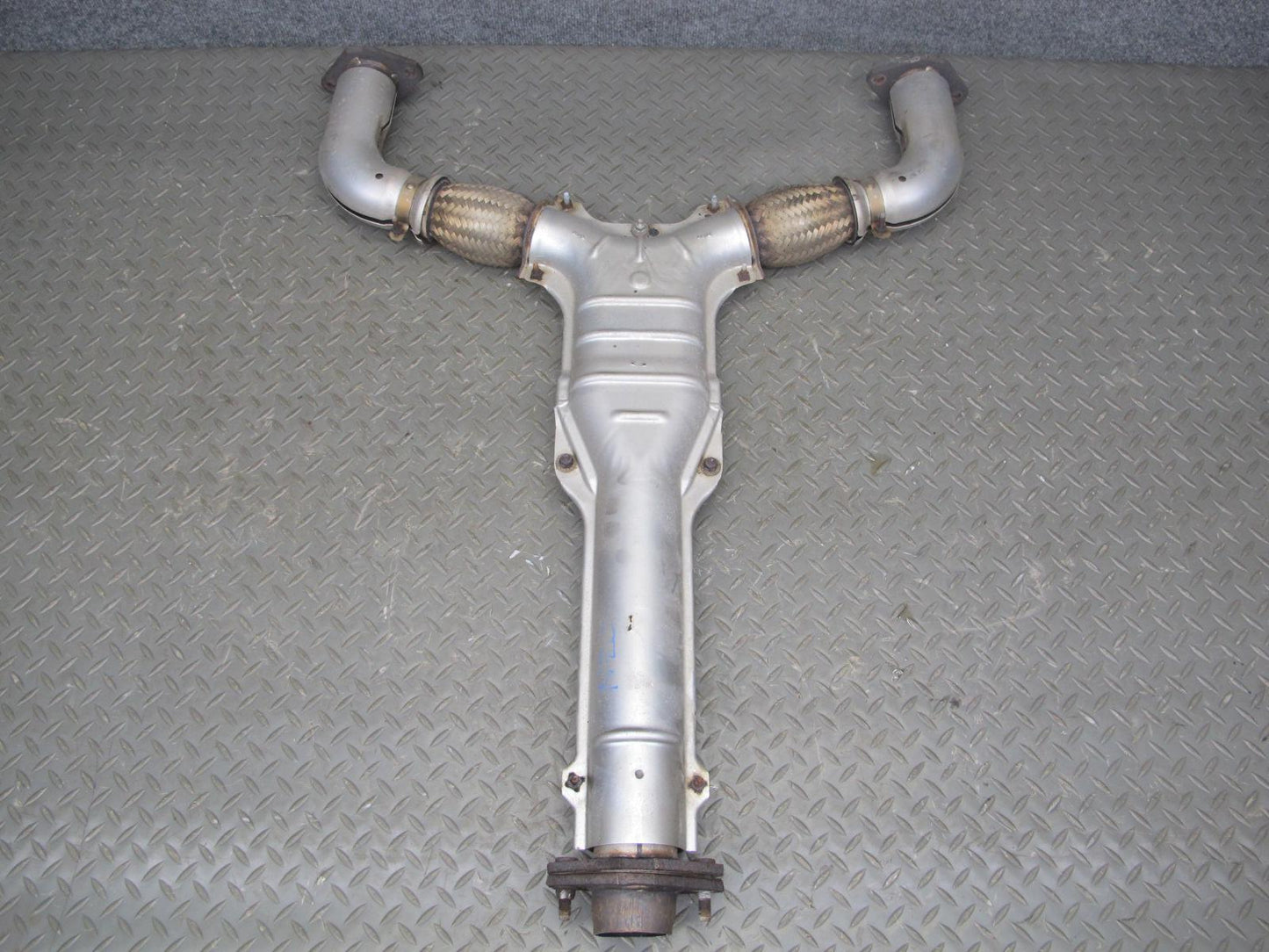 03-05 Nissan 350Z Z33 Front Exhaust Y Pipe 46K Miles OEM