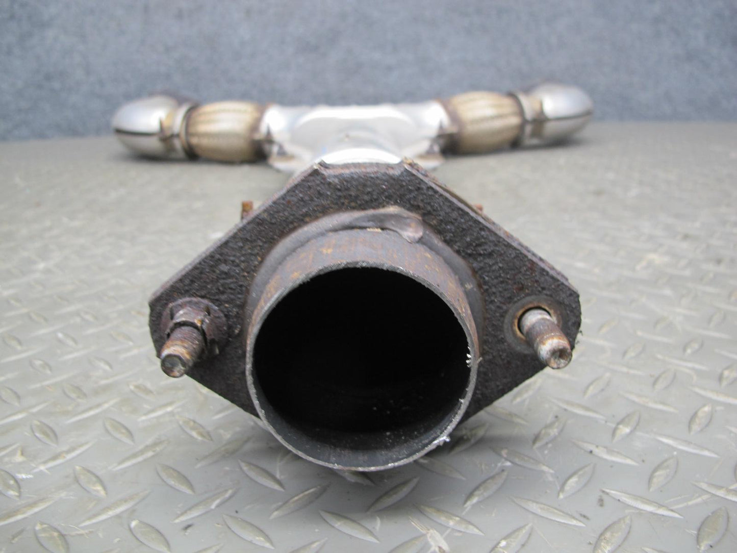 03-05 Nissan 350Z Z33 Front Exhaust Y Pipe 46K Miles OEM