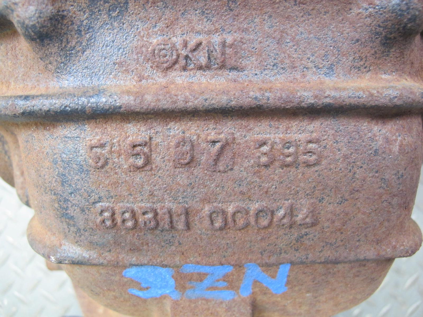 04-05 Nissan 350Z Z33 Conv M/T Rear Differential Carrier Vlsd 3.54 Ratio 46K OEM