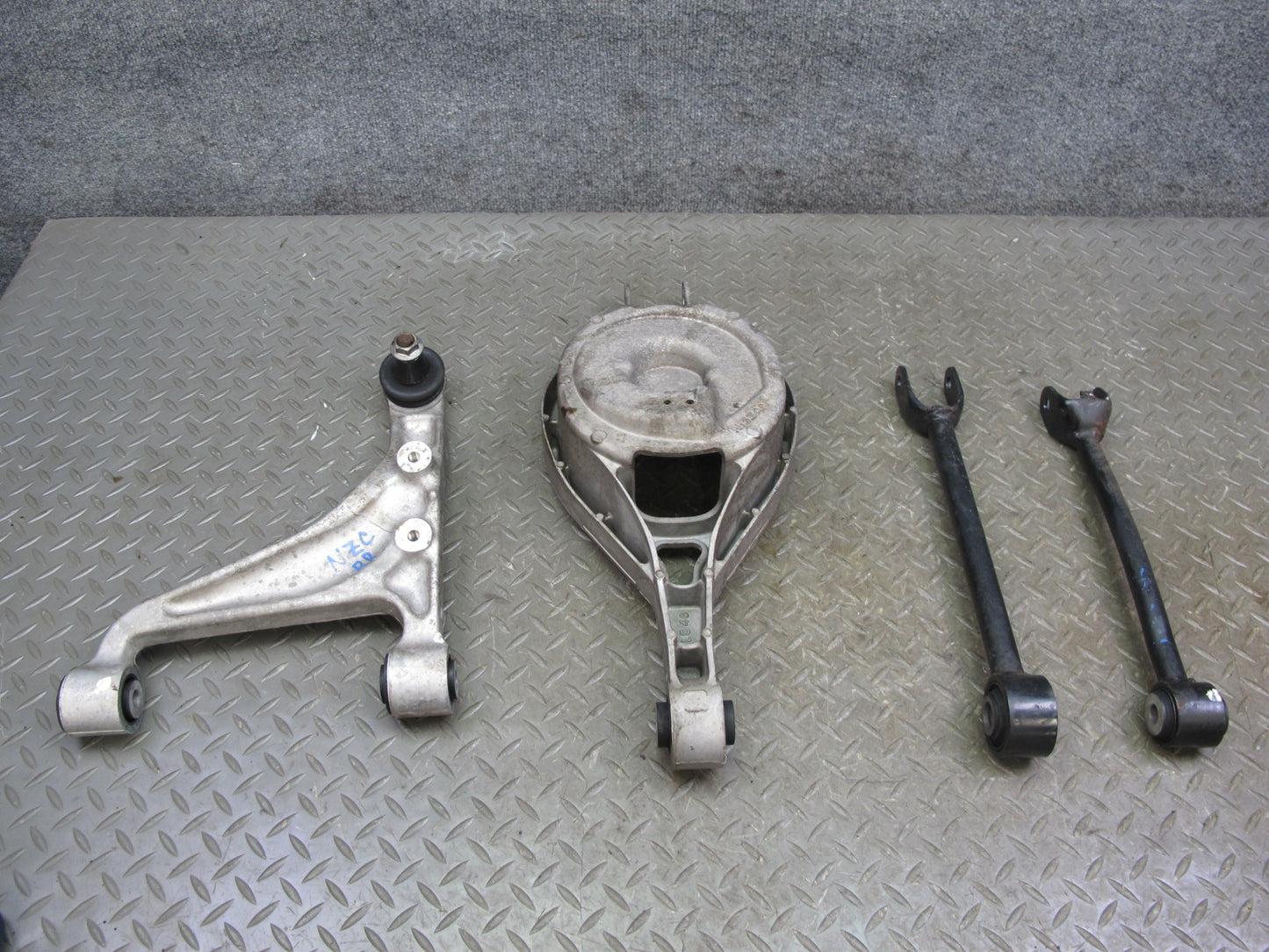 04-05 Nissan 350Z Z33 Convert Set of 4 Rear Right Suspension Control Arm 46K OEM