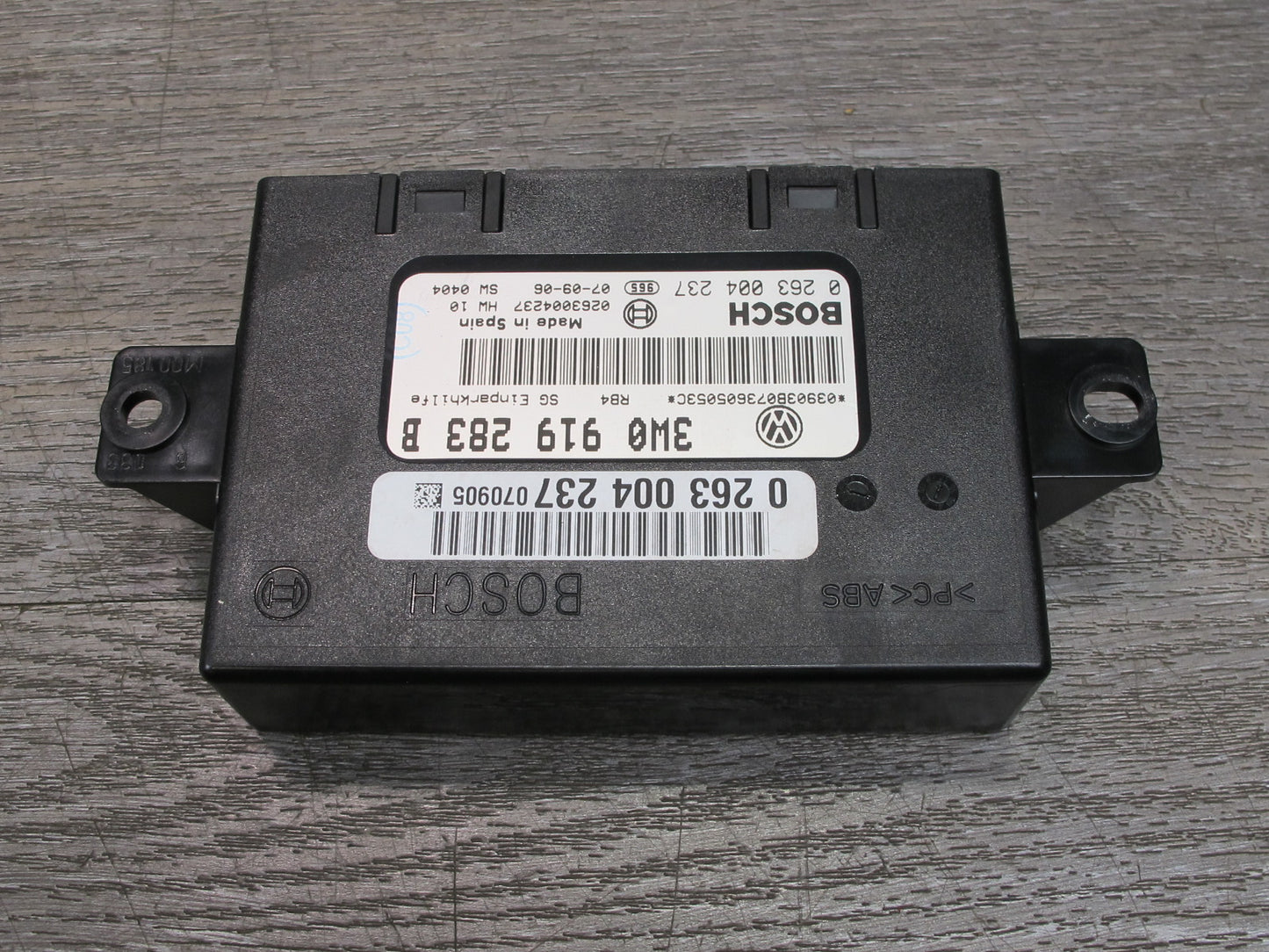 03-12 Bentley Continental GTC GT PDC Parking Assist Control Module 3W0919283B