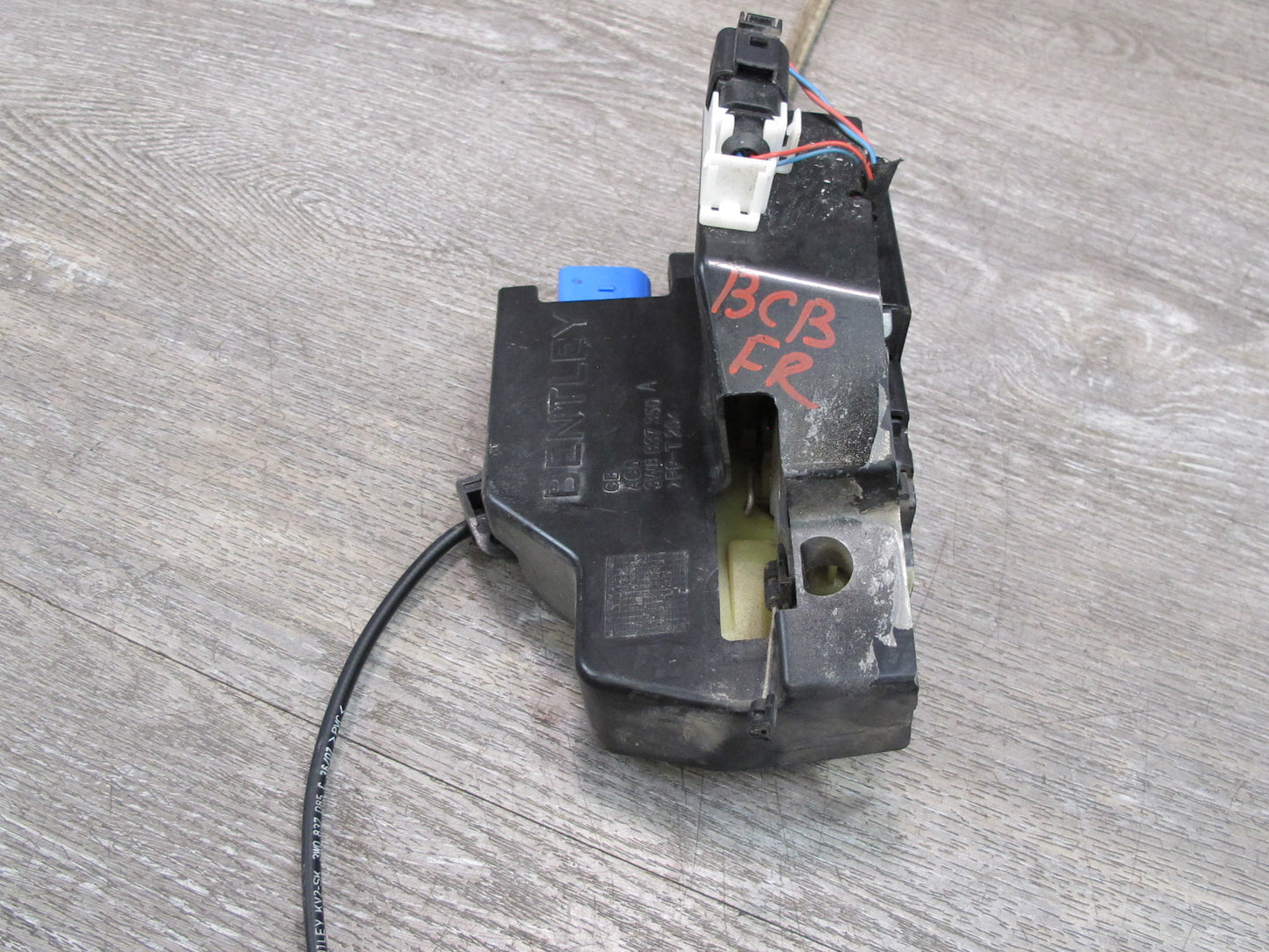 03-10 Bentley Continental GTC GT Front Right Door Lock Latch Actuator 3W8837350A