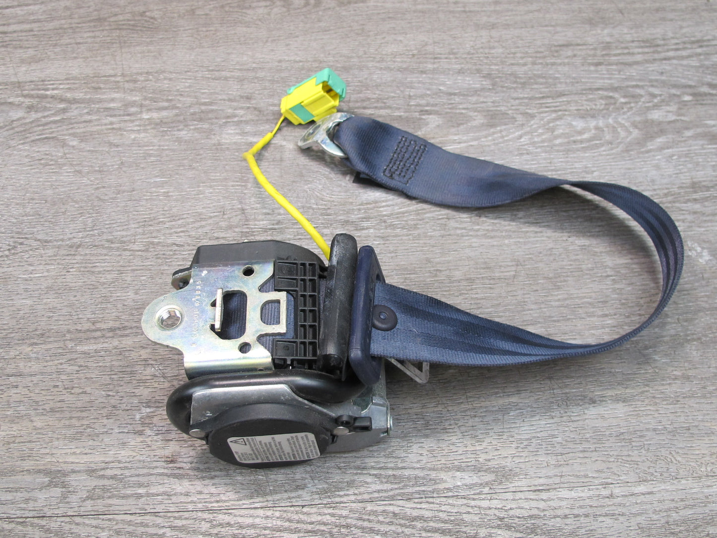 06-12 BENTLEY CONTINENTAL GTC REAR RIGHT PASSENGER SIDE SEATBELT RETRACTOR OEM