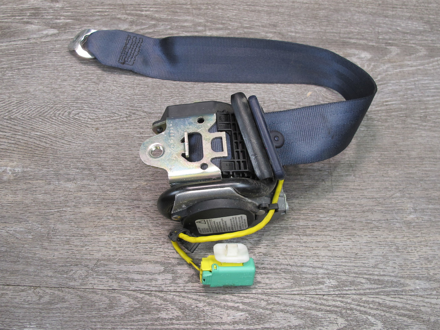 06-12 BENTLEY CONTINENTAL GTC REAR LEFT DRIVER SIDE SEATBELT RETRACTOR OEM