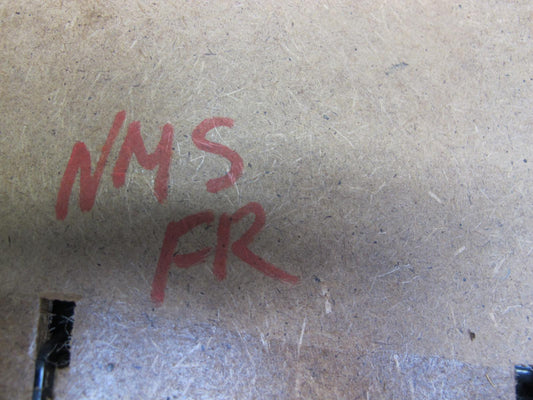 86-91 Mercedes W126 Front Right Passenger Seat Back Trim Cover Panel Beige OEM