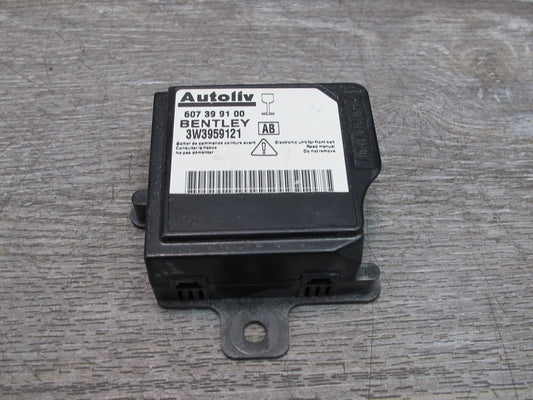 03-12 Bentley Continental GTC GT Front Seat Belt Control Module 3W3959121