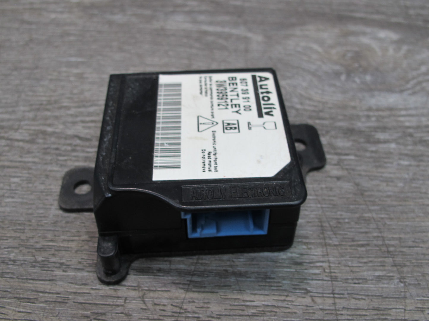03-12 Bentley Continental GTC GT Front Seat Belt Control Module 3W3959121