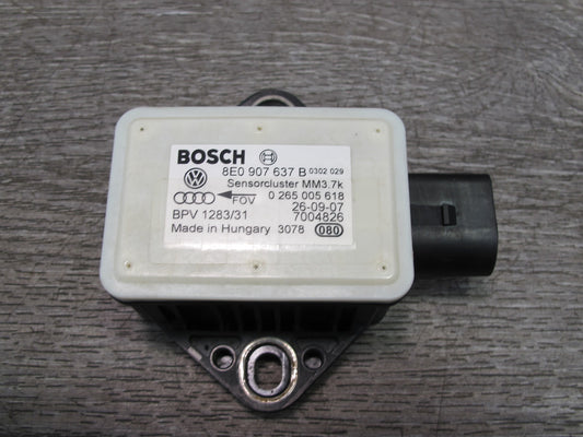 03-10 Bentley Continental GTC GT YAW Turn Rate Acceleration Sensor 8E0907637B