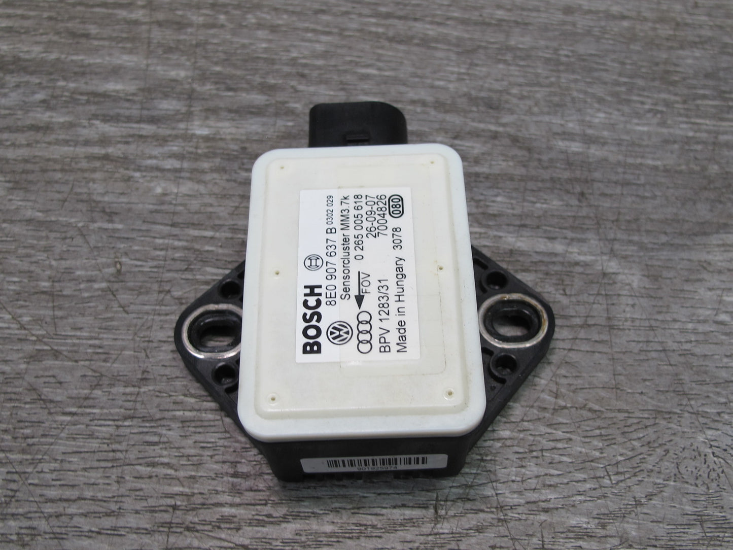 03-10 Bentley Continental GTC GT YAW Turn Rate Acceleration Sensor 8E0907637B