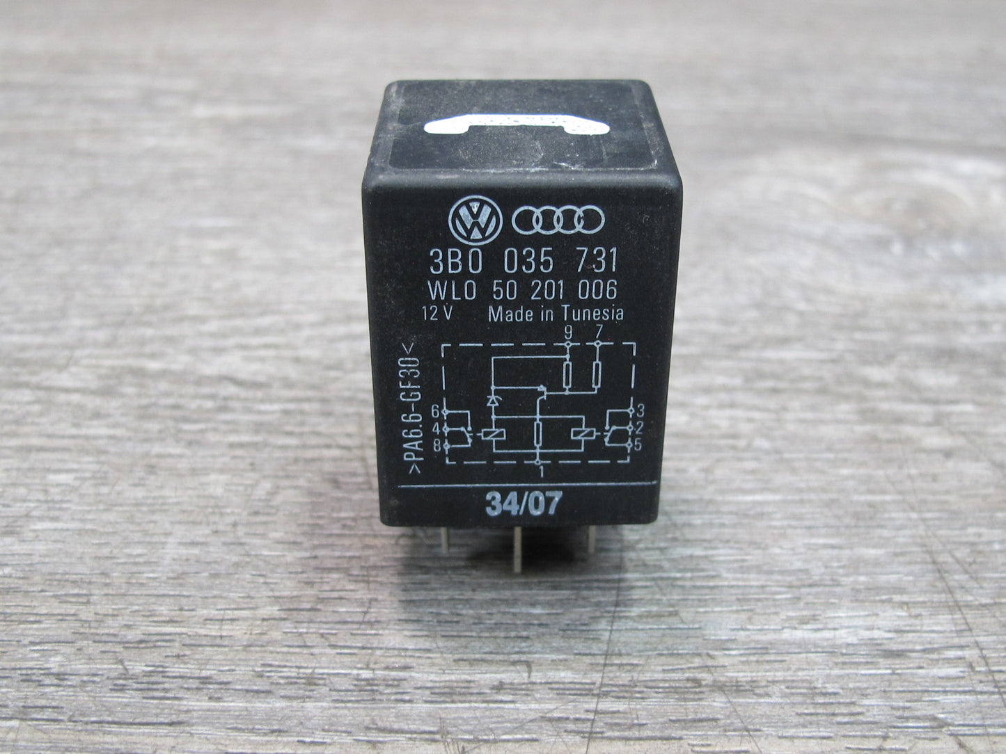 03-12 Bentley Continental GTC GT Flying Spur Radio Relay Module 3B0035731