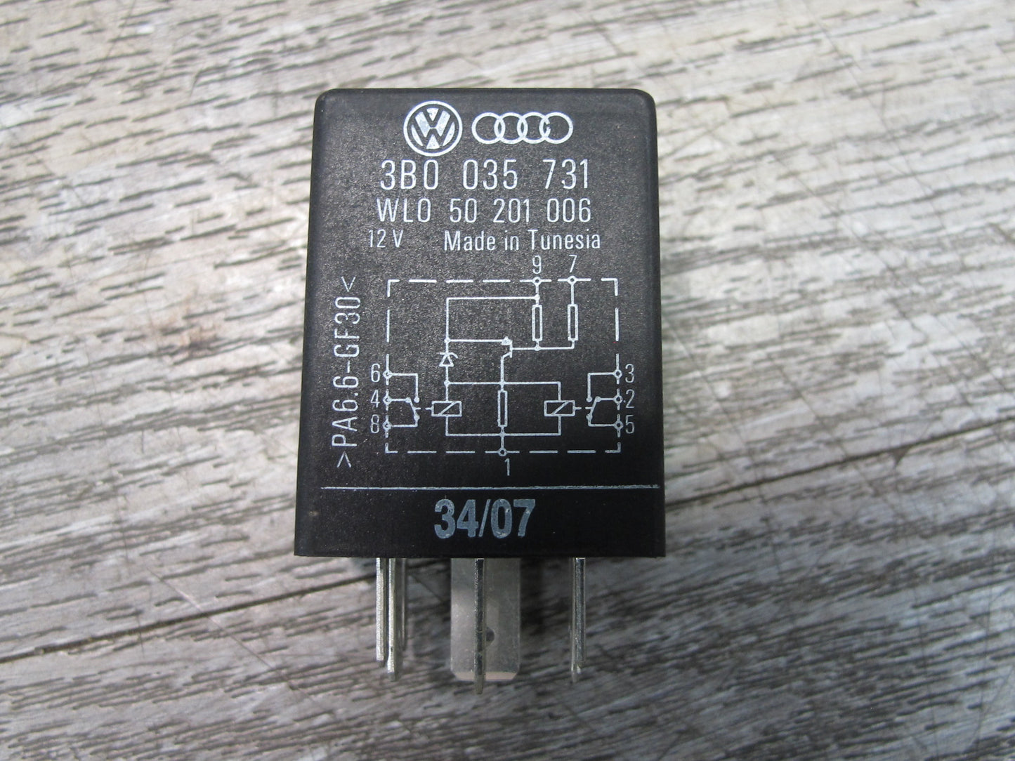 03-12 Bentley Continental GTC GT Flying Spur Radio Relay Module 3B0035731