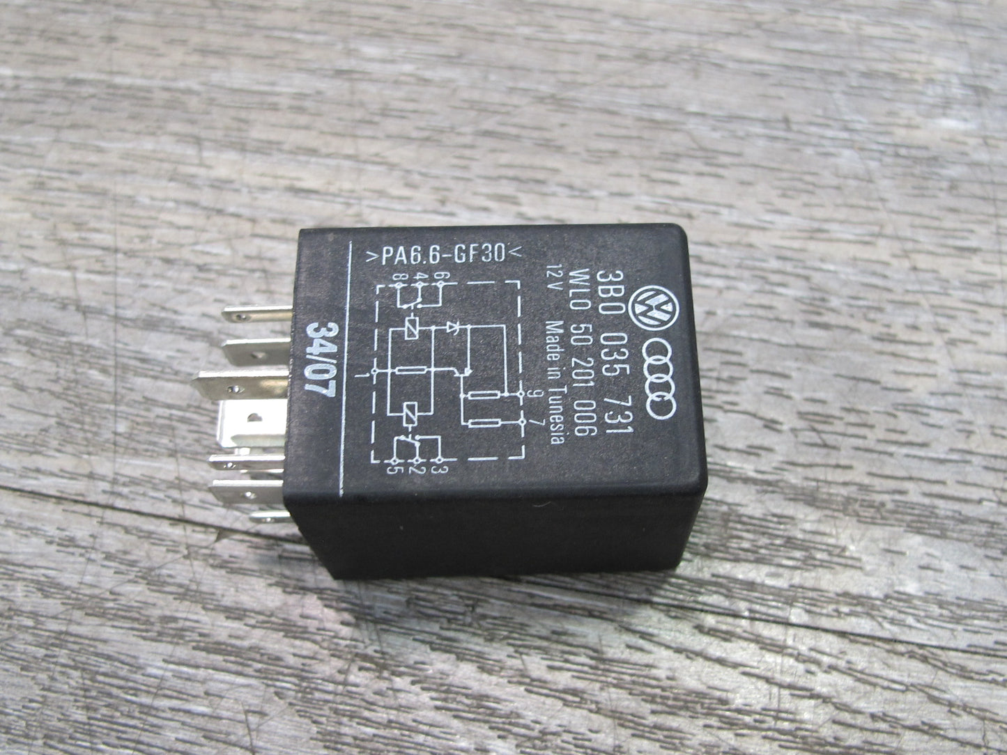 03-12 Bentley Continental GTC GT Flying Spur Radio Relay Module 3B0035731
