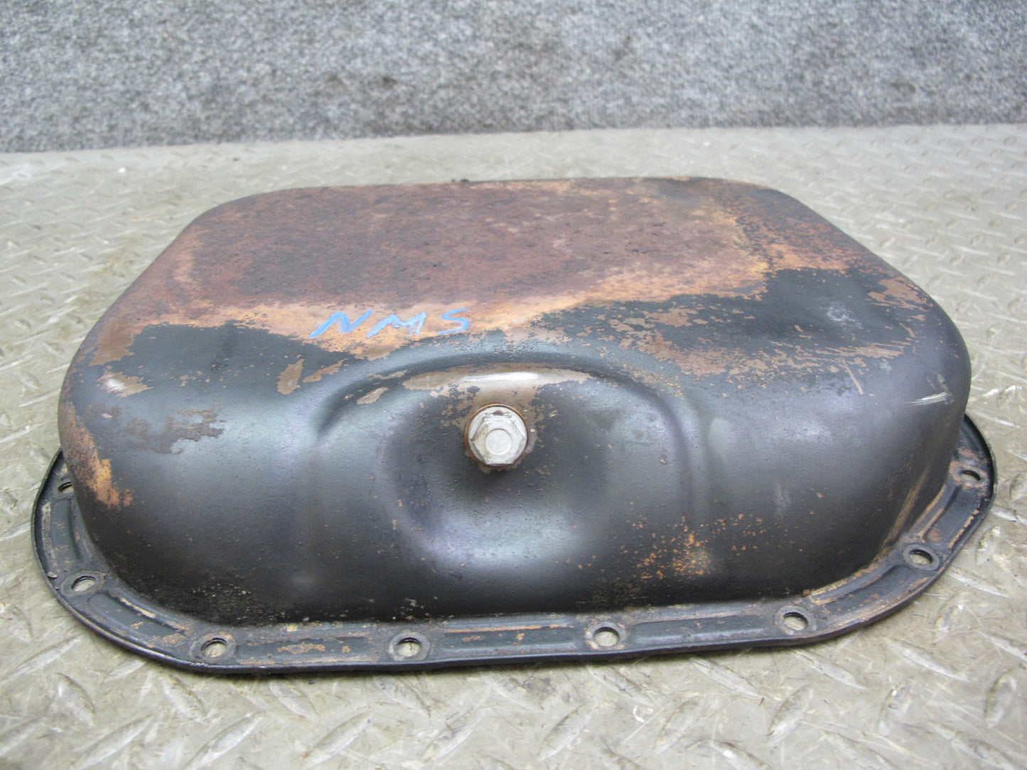 86-91 Mercedes W126 C126 560SEC 500SEC Lower Engine Oil Pan OEM