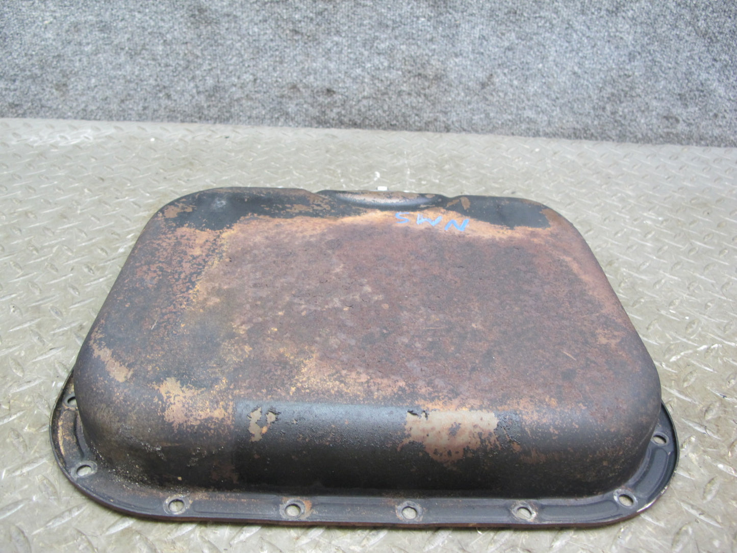 86-91 Mercedes W126 C126 560SEC 500SEC Lower Engine Oil Pan OEM