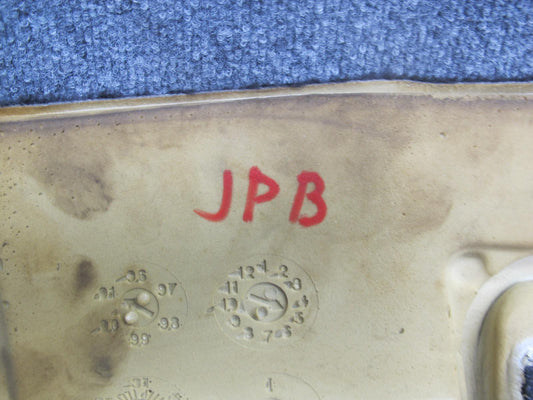 99-02 Porsche Boxster 986 Rear Upper Engine Compartment Panel Carpet Cover Set