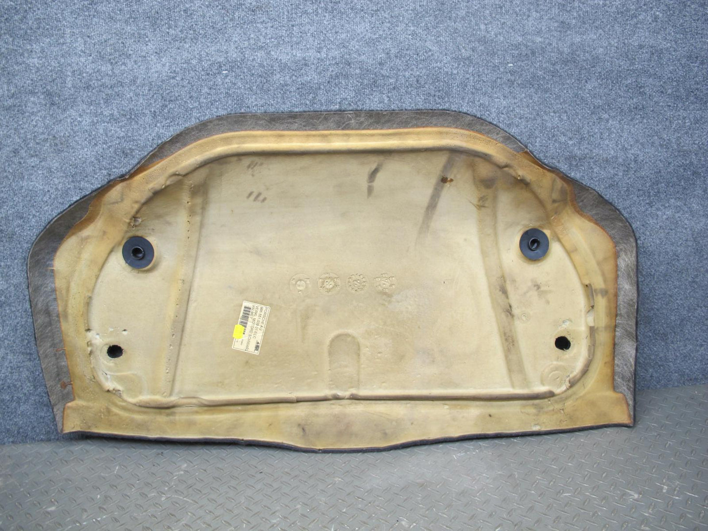 99-02 Porsche Boxster 986 Rear Upper Engine Compartment Panel Carpet Cover Set