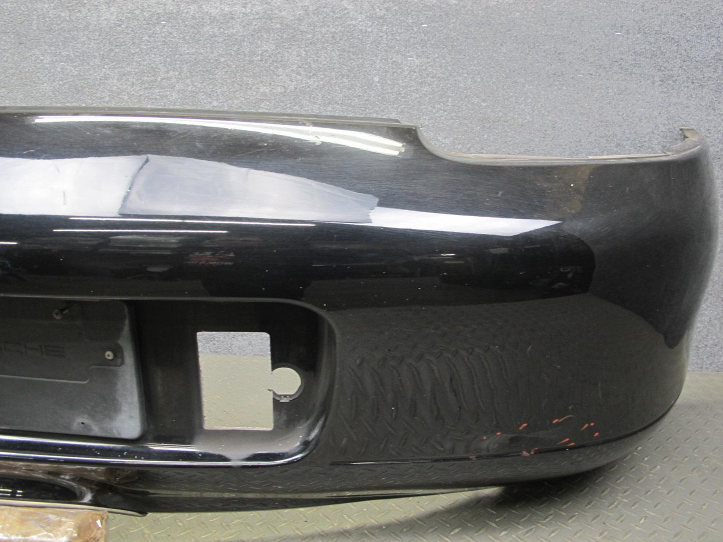 1997-2002 Porsche Boxster 986 Rear Bumper Cover Panel Assembly Black