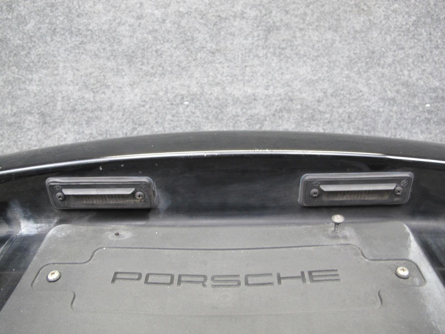 1997-2002 Porsche Boxster 986 Rear Bumper Cover Panel Assembly Black