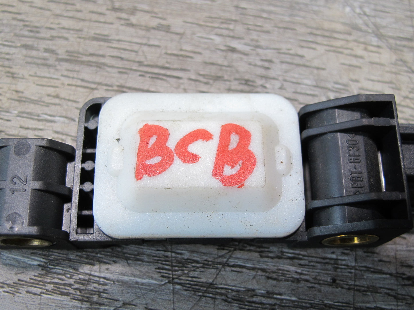 03-12 BENTLEY CONTINENTAL GT GTC LEFT & RIGHT SIDE SRS AIRBAG IMPACT SENSOR 4PCS OEM