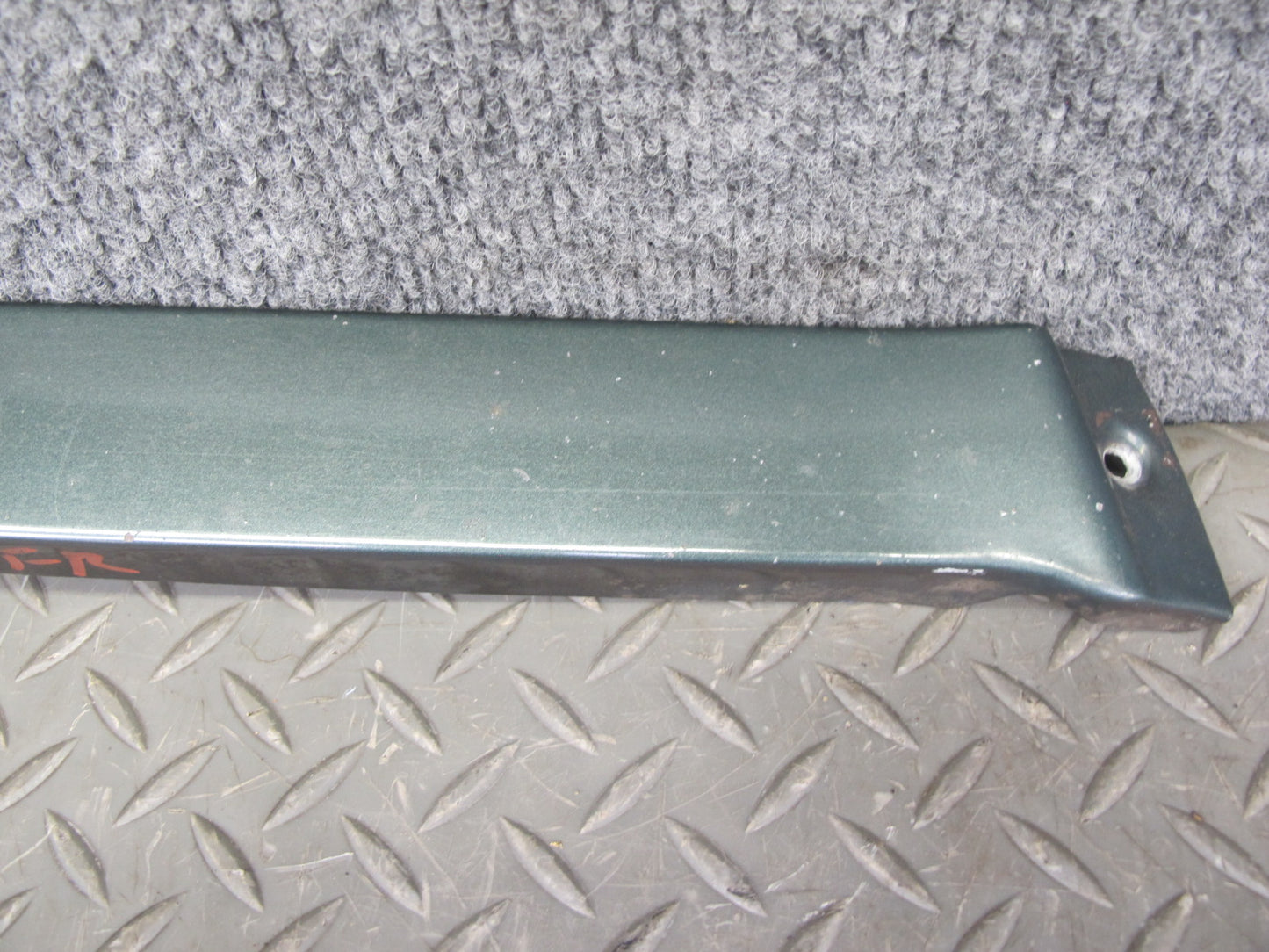 86-91 Mercedes W126 Set of 2 Front Headlight Lower Trim Cover Panel OEM