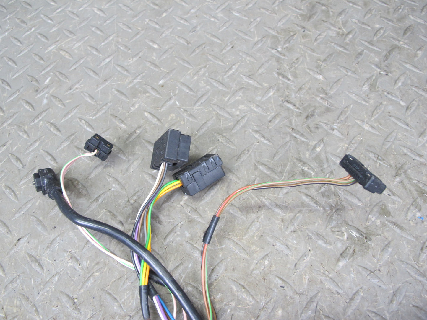 86-91 Mercedes W126 Set of 4 Front & Rear Door Wire Wiring Harness OEM