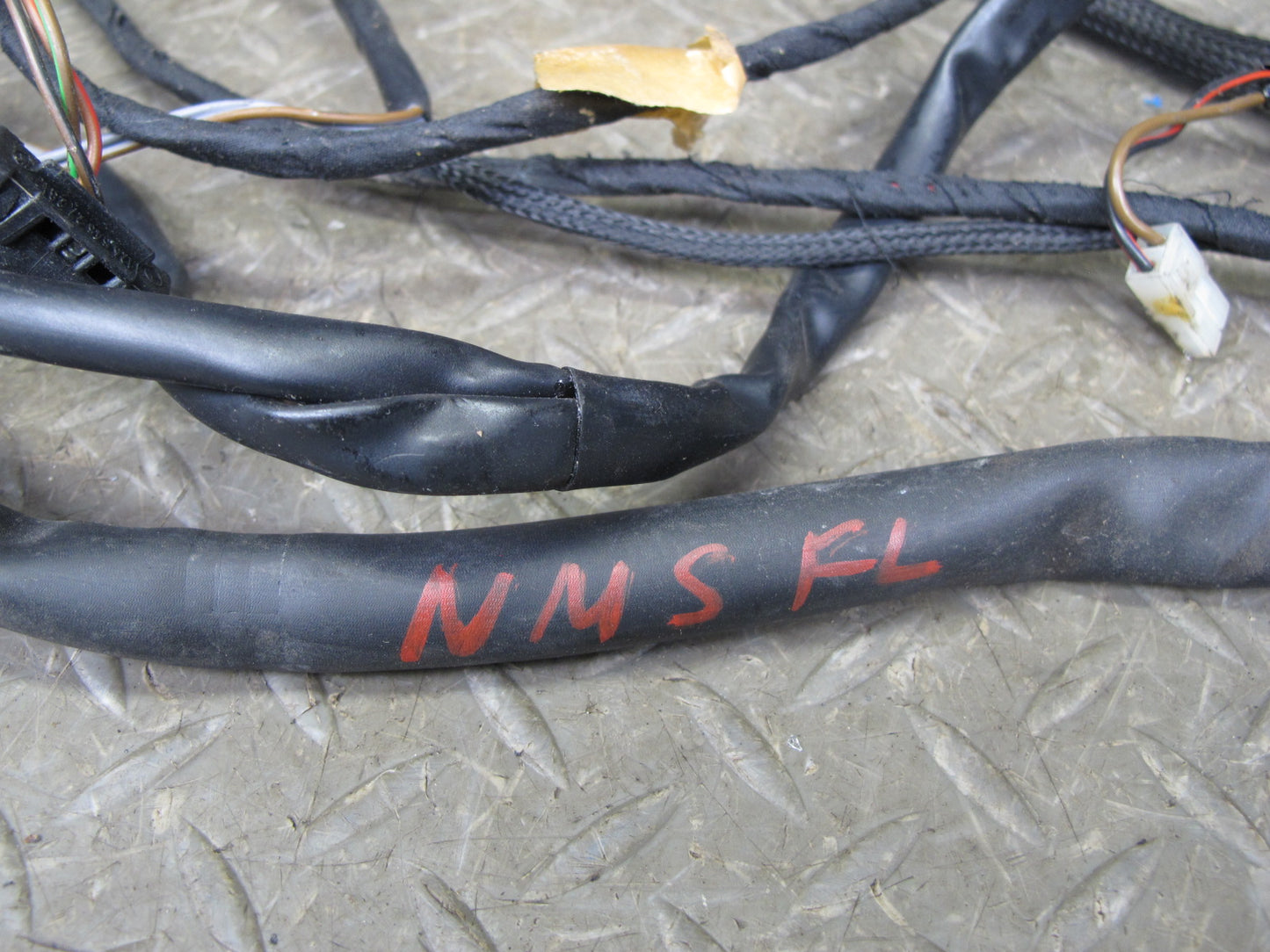 86-91 Mercedes W126 Set of 4 Front & Rear Door Wire Wiring Harness OEM